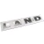 Genuine Front Hood Decal DAG500030LPO, 'Land' Text In Gray, For Land Rover Discovery Series II