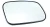 Heated Side Mirror Replacement Glass CRD100640, Right Hand, Convex, For Land Rover Discovery I And Discovery Series II