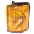 Lamp Assembly XBD100880, Original Equipment, Left Front Directional, For Land Rover Discovery Series II, 1999 - 2002
