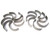 Engine Rod Bearing Set, .10 Over, For Land Rover Discovery I, Discovery Series II, Defender 90 (1997), And Range Rover P38