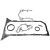 Gasket Conversion Kit For Land Rover Discovery Series II And Range Rover P38 (See Fitment Years)