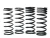 Front And Rear Suspension Coil Spring Kit, Two Each REB101330 And RKB101100 Springs, For Land Rover Discovery Series II