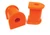 Rear Anti-Roll Sway Bar Polyurethane Bushings RBX101710 By Polybush, Pair, Orange Standard Firmness, For Land Rover Discovery Series II , 1999 - 2003, Without Active Cornering Enhancement (ACE)