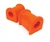 Rear Sway Bar Polyurethane Bushings By Polybush, Pair, Orange Standard Firmness, For Land Rover Discovery II With Rear Air Suspension And Without ACE, 1999 - 2003