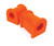 Rear Sway Bar Polyurethane Bushings By Polybush, Pair, Orange Standard Firmness, For Land Rover Discovery II With Rear Air Suspension And Without ACE, 1999 - 2003