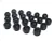 Lug Nut Kit, Set Of 20 ANR4851, For Steel Wheels On Land Rover Discovery Series II And Range Rover P38