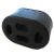 Rubber Exhaust Hanger ESR3172 By AllMakes4x4 For Land Rover Discovery Series II, Defender 90, And Range Rover P38 (See Fitment Years)