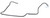 Genuine Hose SQB103301, Brake Servo To Intake Manifold, For Land Rover Discovery Series II With Secondary Air Injection