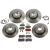 Brake Rebuild Kit, Front And Rear, Brembo Prime Line, Includes Brembo Rotors, Brembo Pads, And Brake Wear Sensors, For Range Rover Full Size L405 And Range Rover Sport Supercharged (See Fitment Years)