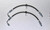 Brake Hose Set Stainless 4 Piston Caliper