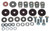 Fuel Tank Bolt and Hardware Kit MGB MGC 1965 to 1980