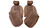 Seat Cover Kit Autumn Leaf MGB 70 to 72
