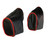 Headrest Cover Pair Black Red MGB 77 to 80