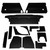 Interior Panel Kit Black Midget 70 to 79