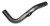 Pipe Radiator Lower w/ Boss TR250 TR6