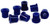 Leaf Spring Shackle Bushing Set Polyurethane MGA MGB