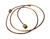 Oil Feed Pipe to Gauge MGB 63 to 67, 72 to 76