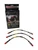 Brake Hose Set HD Braided Stainless BN1 to BN4 by Goodridge