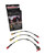 Brake Hose Set HD Braided Stainless MGA 1600 by Goodridge