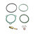 Needle and Seat Kit Viton Tip 0.096 SU Carburetor