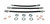 Brake Hose Kit Complete TR2 to TR3