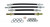 Brake Hose Kit Complete TR4A IRS