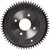 Brake Drum Rear Finned 9 Inch TR4A to TR6
