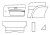 Interior Panel Kit Black TR6 74 to 76