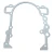 Engine Front Cover Gasket ERR4936 Or 603775, For 31D, 38D, 40D Engines On Land Rover Defender 90 And 110, And Range Rover Classic (See Fitment Years)