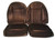 Seat Cover Kit, Black Vinyl, Spitfire 73 to 80