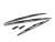 Wiper Blade Kit, Front And Rear 3-Piece Set With Retainers For Range Rover Full Size L322, 2003 - 2012