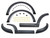 Genuine Wheel Arch Molding Replacement Kit For Land Rover LR3