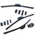 Front And Rear Winter Flexblade Wiper Blade Kit, Set of 3 Blades PRC6827, 18-Inch Snow Driver By BOSCH, For Range Rover Classic, 1987 - 1989