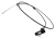 Genuine Hood Release Cable ASR1405 For Land Rover Discovery I, 1996 - 1999