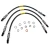 Performance Stainless Steel Brake Hose Kit With Teflon Liners For Land Rover Defender 90, 1994 - 1997 North American Spec