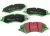 EBC Greenstuff Performance Front Brake Pads For Land Rover LR4, Discovery 5, Range Rover Full Size, And Range Rover Sport (See Fitment Years)