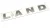 Genuine Hood Decal Lettering 'Land' DAB500050LQV, Brunel Metallic, For Land Rover LR3 And LR4 (See Fitment Years)