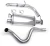 MagnaFlow Performance Stainless Steel Exhaust System, Cat-Back, Single-Exit / Single-Tip, For Range Rover Classic SWB And LWB, 1990 - 1995