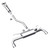 MagnaFlow Performance Stainless Steel Exhaust System, Cat-Back, Dual-Exit / Dual-Tip For Land Rover LR2