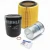 Filter Kit, Includes Oil, Air And Fuel Filters, Plus Reminder Sticker, For Range Rover Classic, 1987 - 1991 Up To Vin # LA464553