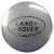 Genuine Wheel Center Cap LR069900 With Land Rover Logo, Satin Aluminum Finish For Land Rover Discovery Series II, LR4, Discovery Sport, Range Rover P38, Range Rover Evoque, Range Rover Full Size, And Range Rover Sport