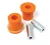 Polyurethane Bushings By Polybush LR025159, Pair, Front Lower Suspension Rear Of Arm (Orange / Standard Firmness) For Land Rover LR3 And LR4