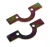 Terrafirma Coil Spring Retention Plates, Front Pair, For Land Rover Discovery 1, Defender 90 And Range Rover Classic