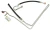 Power Steering Hose Kit, High Pressure And Low Pressure Hoses, For Range Rover P38 BOSCH Engine Vehicles, 1999 - 2002