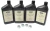 Differential Service Kit, Front And Rear For Range Rover P38 BOSCH Engine Vehicles, 2000 - 2202, Includes 4 Quarts Genuine Differential / Axle Oil 75-W90R GL5 Fluid And 4 Drain Plugs