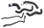 Coolant Hose Kit For Land Rover Defender 90, 3.9 Liter North American Spec, 1994 - 1995