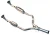 Catalytic Converter ESR3060, Y-Pipe For Long Wheelbase Vehicles (LWB) On Range Rover Classic, 1993 - 1995