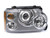Genuine Headlight Assembly XBC501282LPO, Halogen, Right Hand, For Range Rover Full Size L322, 2006 - 2009