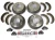 Brake Rebuilding Kit, Front And Rear, For Land Rover Series II And IIA, Suffix 'G', 88-Inch Vehicles Only, Includes Wheel Cylinders, Brake Shoes, And Hardware