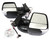 Clearview NEXT GEN Towing Mirrors, Pair In Black, For Land Rover LR3, LR4, And Range Rover Sport, Electric Power Adjustable With Turn Signal Indicators (See Fitment Years)